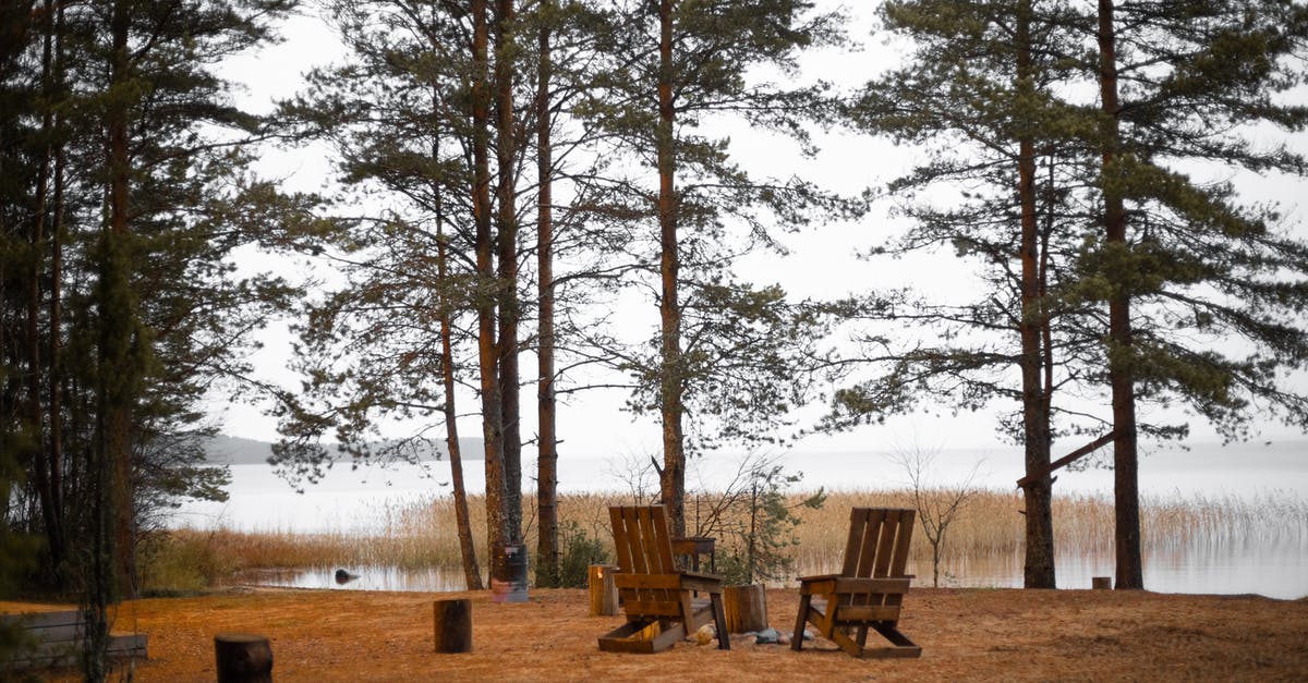 Camping in WA/OR during the off-season - Brown Wooden Armchair on Brown Sand Near Body of Water Camping in WA/OR during the off-season - Brown Wooden Armchair on Brown Sand Near Body of Water