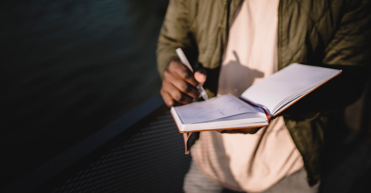 Can 180 days Spanish student visa holder depart from another Schengen state? [duplicate] - Unrecognizable man writing notes in notebook