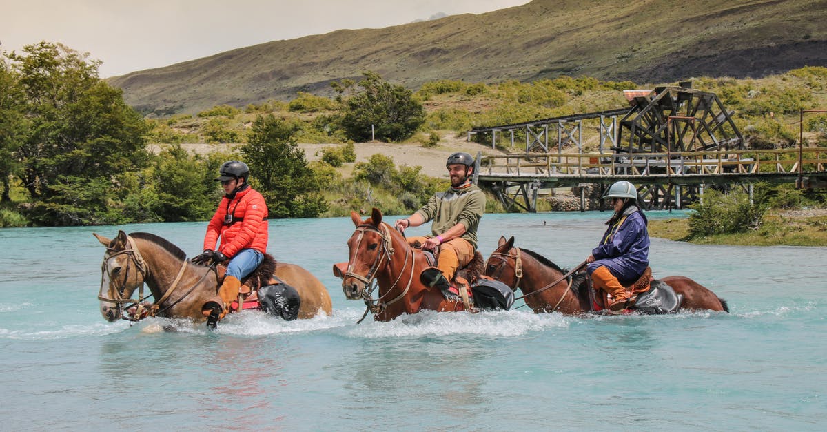 Can a group of people become a travel agent, with the purpose to get access to direct acess to professional travel resources? - People on horses crossing river Can a group of people become a travel agent, with the purpose to get access to direct acess to professional travel resources? - People on horses crossing river