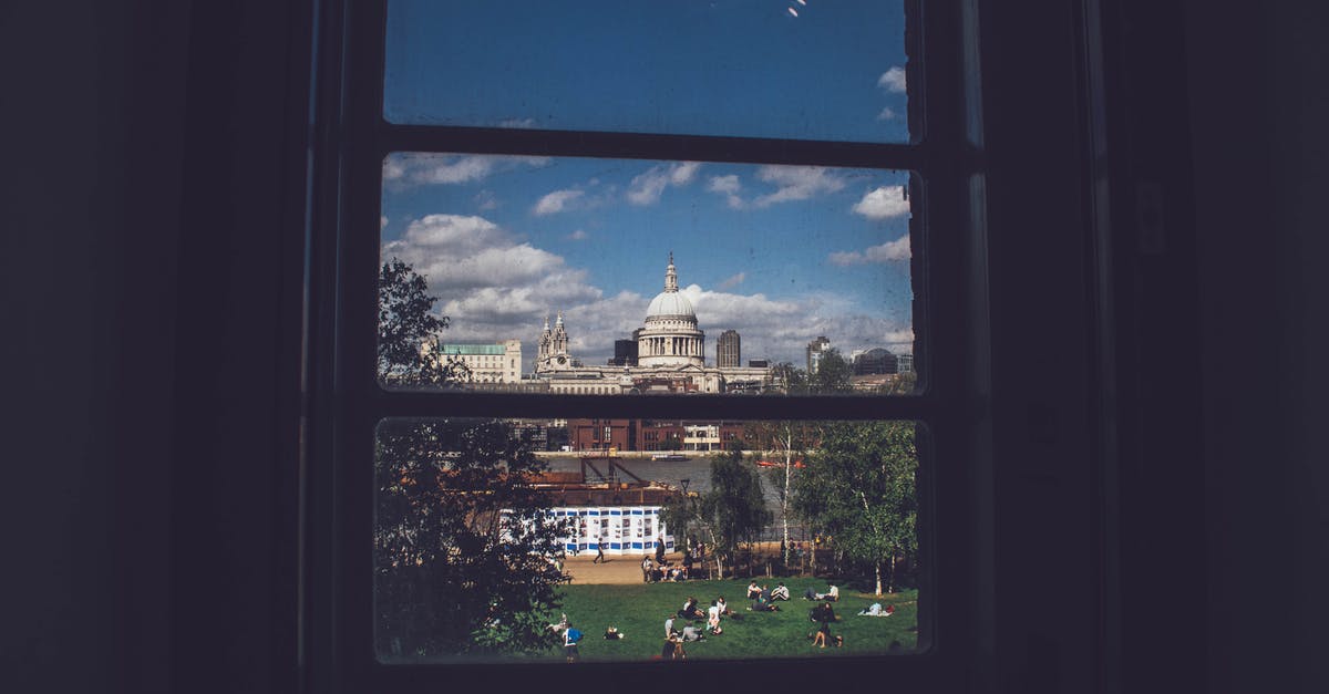 Can a minor travel to the UK with an adult but return alone? - Window Overseeing St. Paul's Cathedral Can a minor travel to the UK with an adult but return alone? - Window Overseeing St. Paul's Cathedral