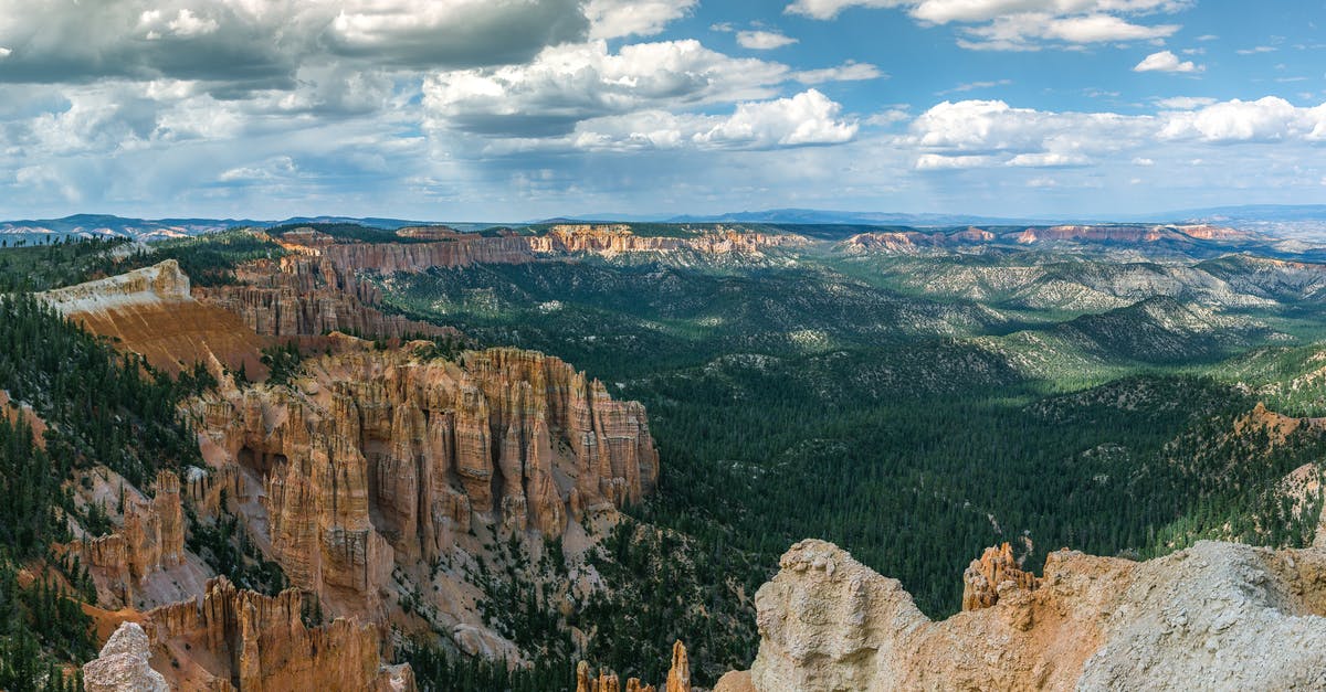 Can an EU national travel to the US on an EU passport that expires in 2 months? - Aerial Photography of Mountains
