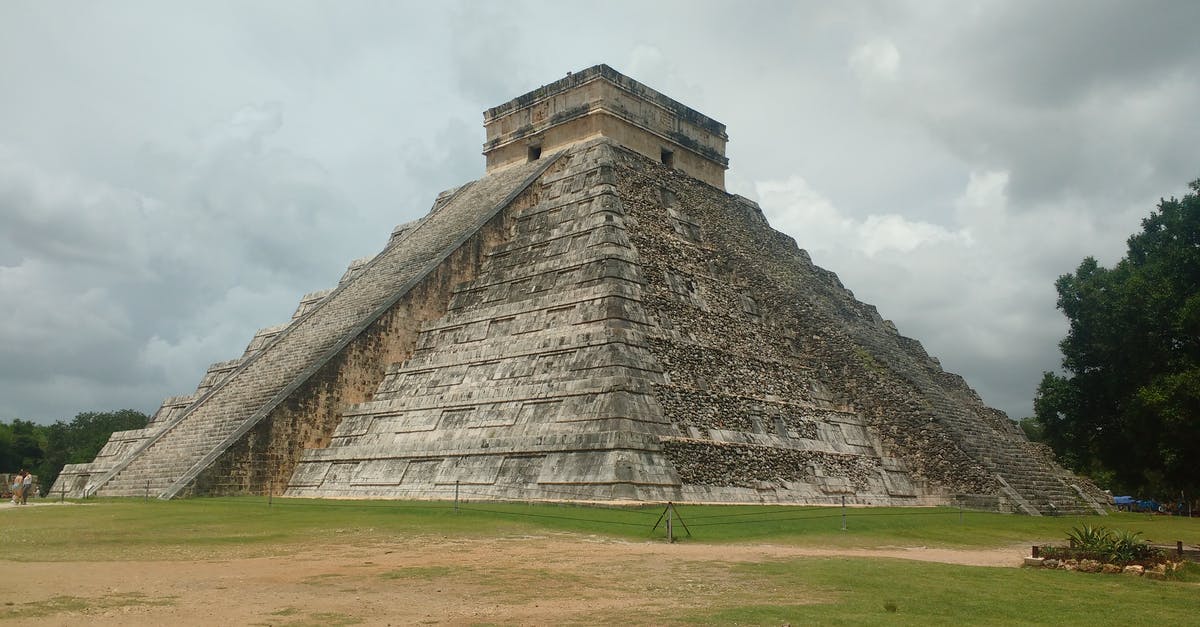 Can an Indian national in F1 and B1/B2 visa travel to Mexico? [duplicate] - Scenery of antique stone pyramid Chichen Itza of Maya civilization located on green meadow in Mexico