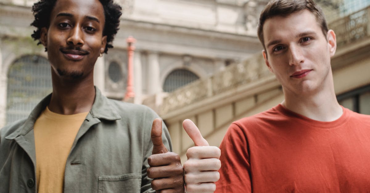 Can anyone recommend a good trekking tour for Machu Picchu? - Positive young multiracial guys demonstrating thumbs up sign at camera Can anyone recommend a good trekking tour for Machu Picchu? - Positive young multiracial guys demonstrating thumbs up sign at camera