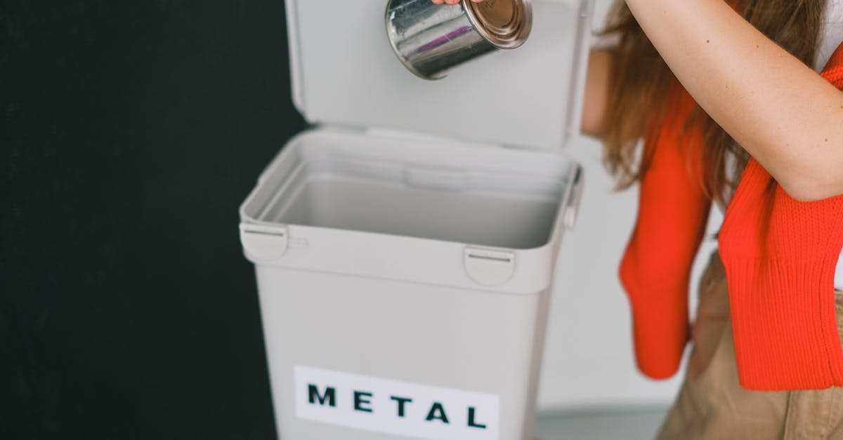 Can Dekko Silverfish paks be used in suitcases/luggage? - Woman sorting garbage and putting metal can into bucket Can Dekko Silverfish paks be used in suitcases/luggage? - Woman sorting garbage and putting metal can into bucket