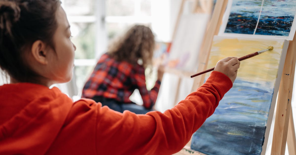 Can I apply for a Canada student visa 15 days before classes start? [closed] - A Girl in Orange Jacket Painting on the Canvas