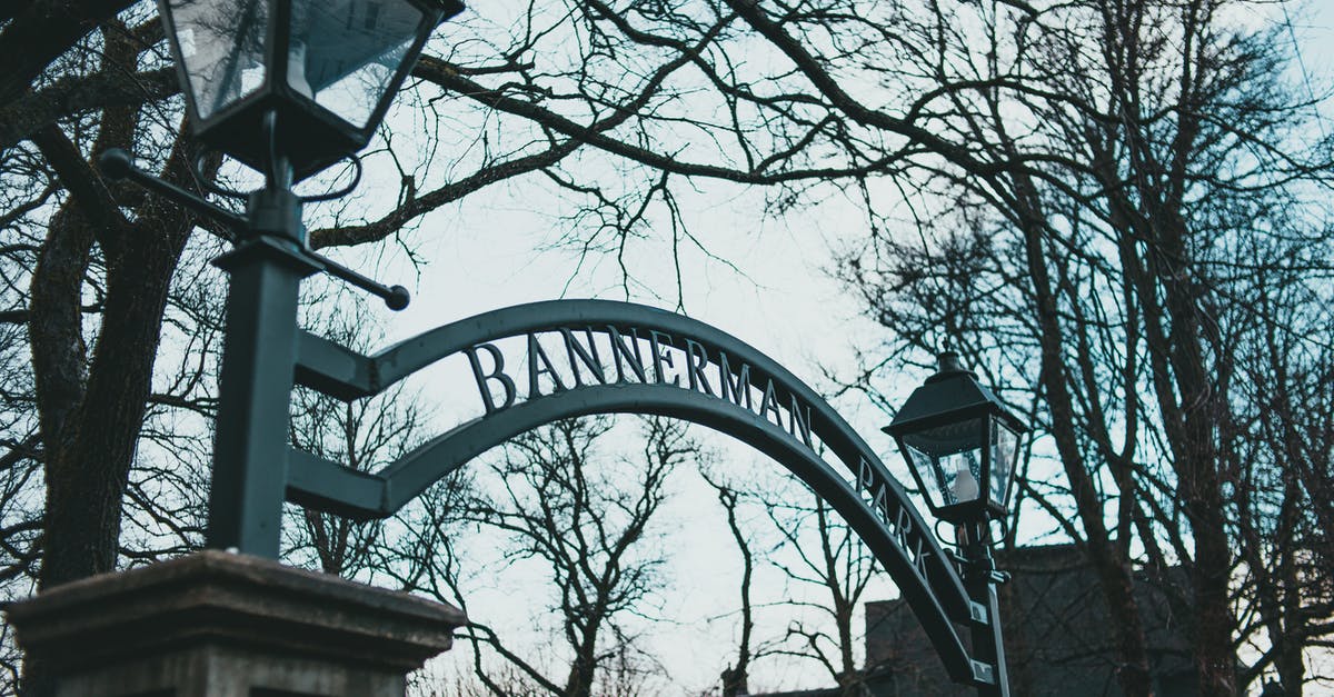 Can I be refused exit due to my place of birth? - Archway with name of place at entrance gates and with street lights in cloudless day Can I be refused exit due to my place of birth? - Archway with name of place at entrance gates and with street lights in cloudless day