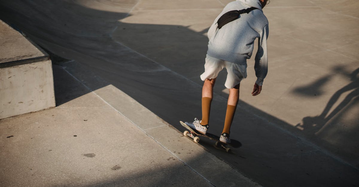 Can I board my flight from an intermediary city? [duplicate] - Unrecognizable male skateboarder performing stunt on ramp on sunny day