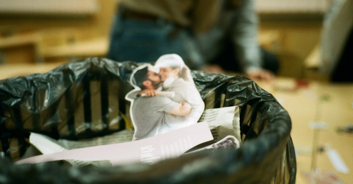 Can I bring cut orchids from Singapore to Australia? - Cut photo of embracing couple in rubbish can Can I bring cut orchids from Singapore to Australia? - Cut photo of embracing couple in rubbish can