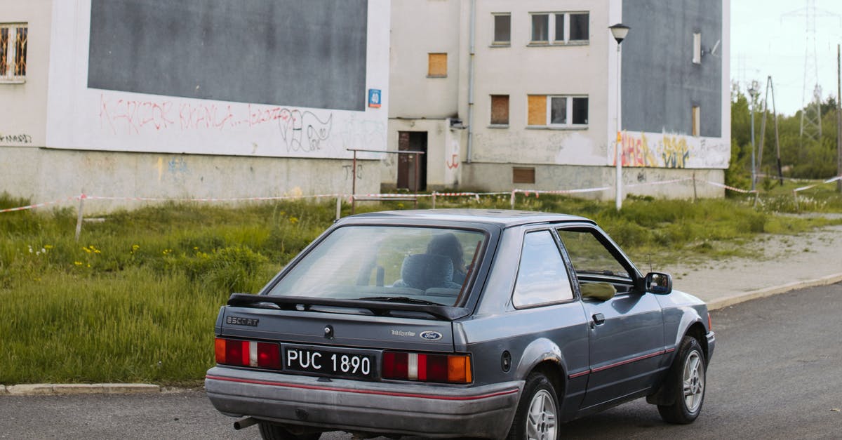 Can I drive my Spanish REG 1989 Ford Escort in the Netherlands? - A Ford Escort on the Road
