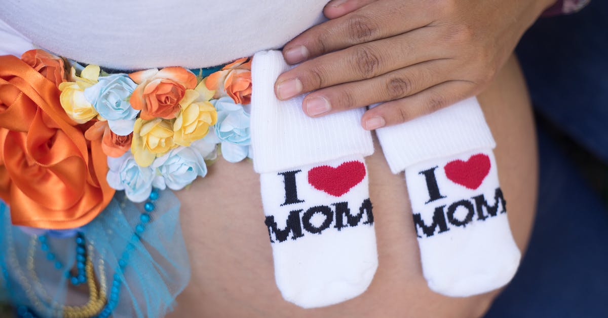 Can I expect to be welcome in Pakistan if I'm an Indian? [closed] - I Love Mom Socks on a Mother's Baby Bump
