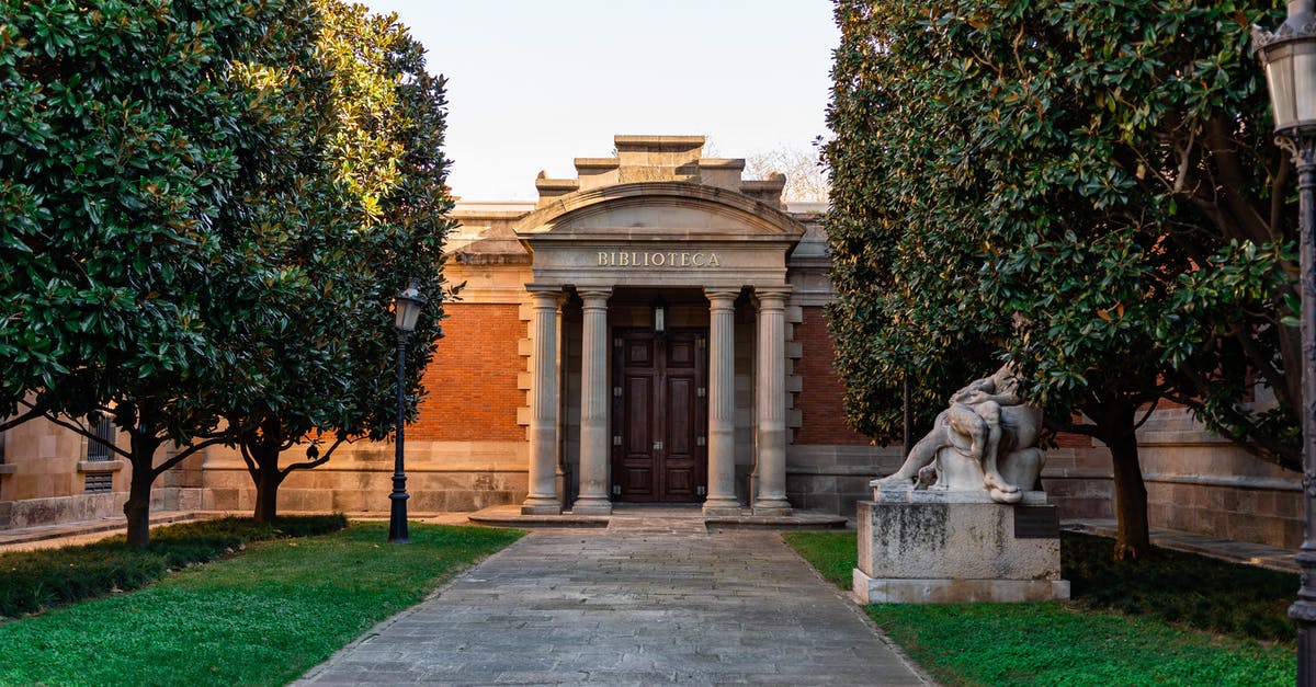 Can I gain entry into the Schengen area through Spain if my visa is a Type D Italian visa? - Facade of old library with high columns with walkway and statue in green park in Spain Can I gain entry into the Schengen area through Spain if my visa is a Type D Italian visa? - Facade of old library with high columns with walkway and statue in green park in Spain