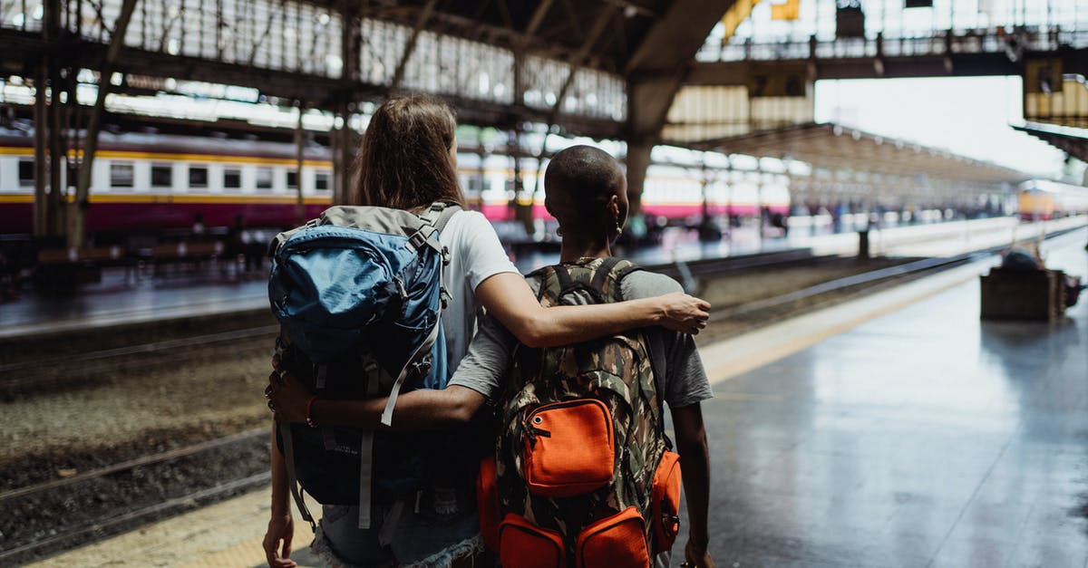 Can I get a short-term visa on arrival in Turkey? - Back View of Two Women Walking with Backpacks at a Train Station Can I get a short-term visa on arrival in Turkey? - Back View of Two Women Walking with Backpacks at a Train Station
