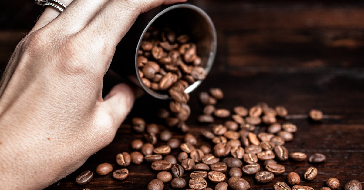 Can I have a Geiger counter in my hand luggage? - Woman pouring coffee beans on table Can I have a Geiger counter in my hand luggage? - Woman pouring coffee beans on table