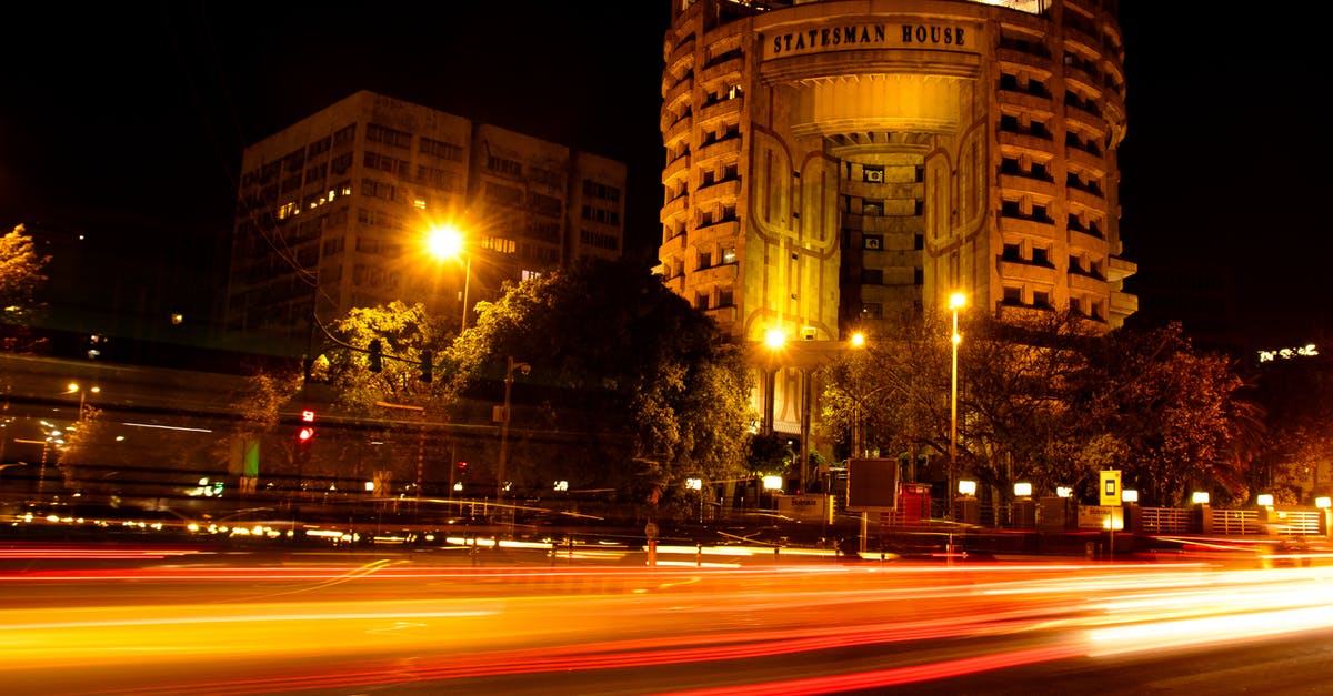 Can I leave India for a long period of time on a tatkal passport? - Statesman India Building Photograph at Night 
