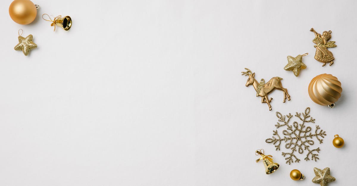 Can I merge points from different flight companies to use in Star Alliance? - Collection of Christmas decoration on white background