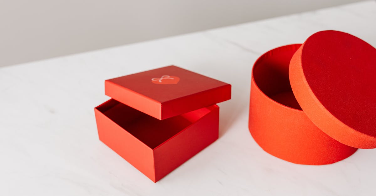 Can I present statements from two different accounts as proof of funds? - Different shapes red gift boxes on table Can I present statements from two different accounts as proof of funds? - Different shapes red gift boxes on table