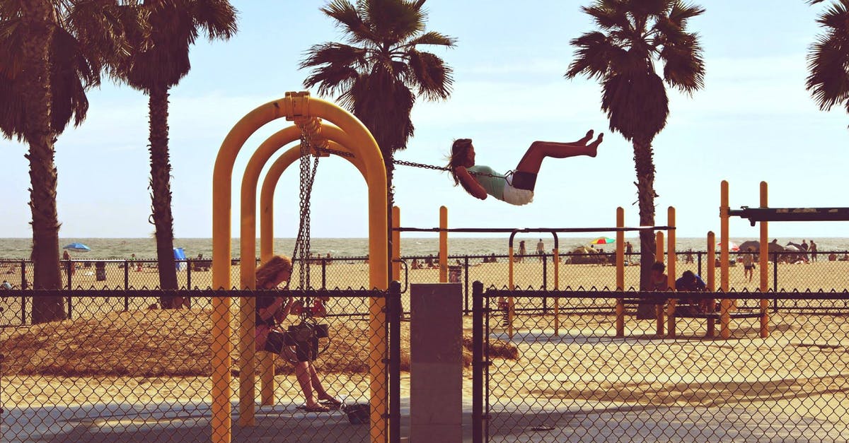 Can I reach Liberty Island earlier than reserved time? - Woman Playing Swing Near Beach Can I reach Liberty Island earlier than reserved time? - Woman Playing Swing Near Beach