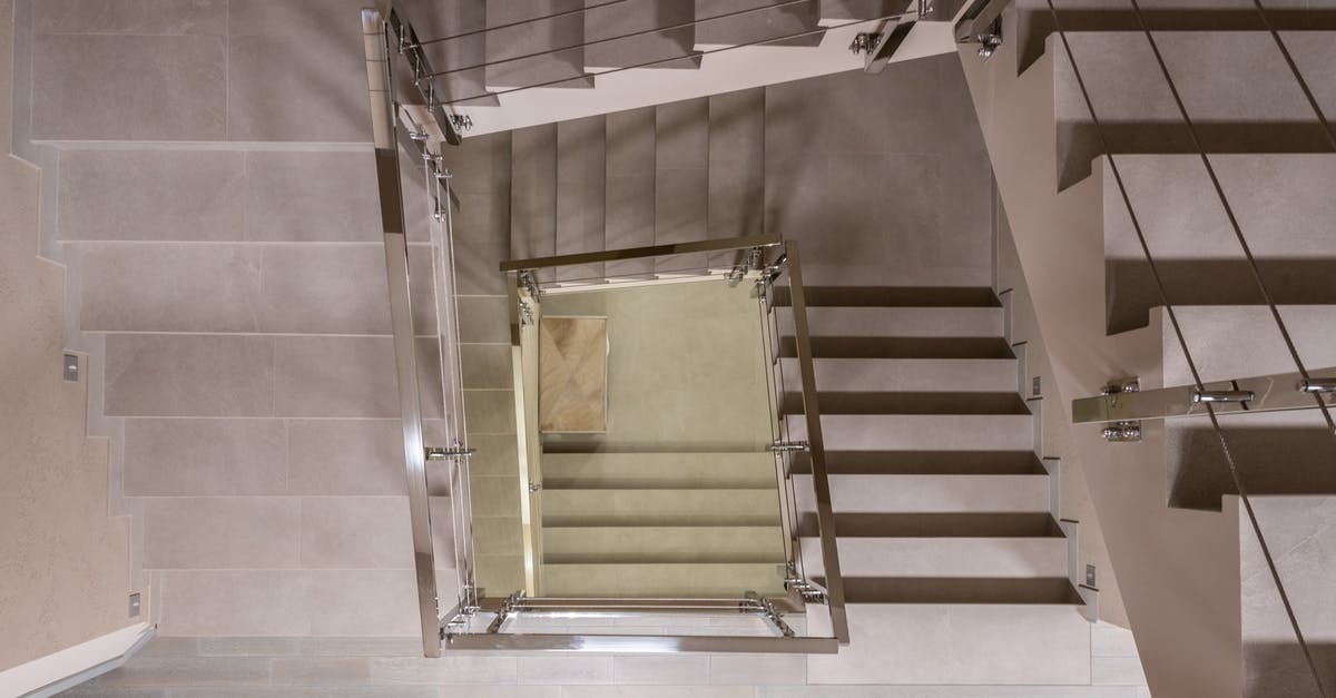 Can I skip the final segment of my returning layover flight? - Top view flights of stairs with metal handrails and fencing located in light modern spacious multistory building with laminate floor Can I skip the final segment of my returning layover flight? - Top view flights of stairs with metal handrails and fencing located in light modern spacious multistory building with laminate floor