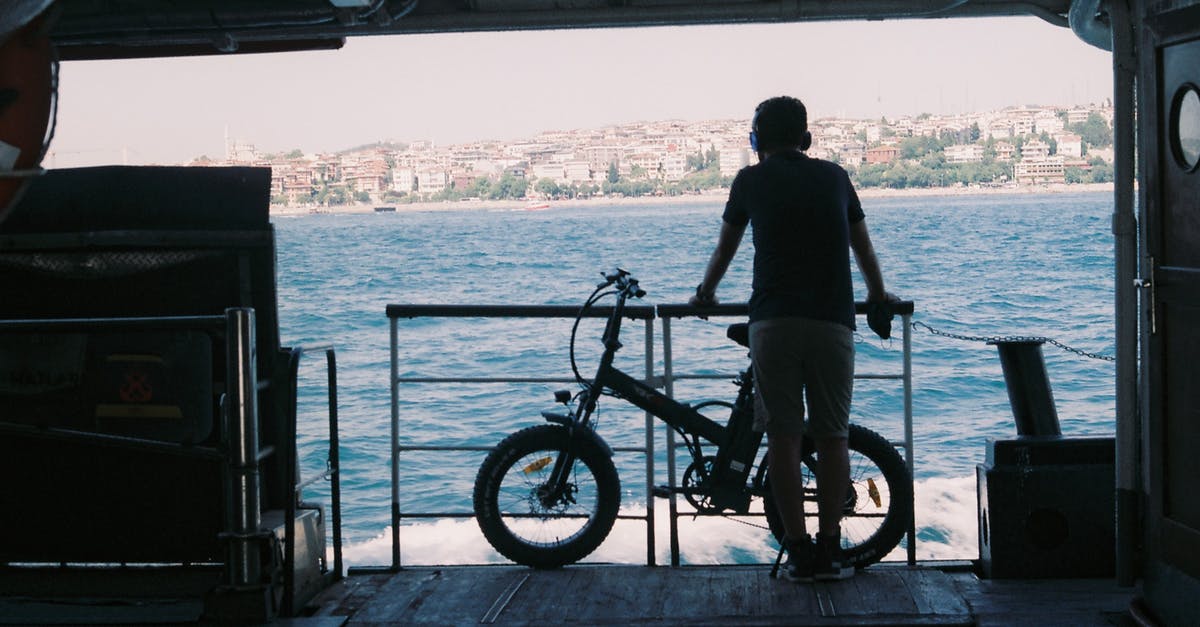 Can I take a bicycle on the ferry from Palermo (Sicily) to Genoa (Italy)? - Man Standing Beside a Bike on a Boat Deck Can I take a bicycle on the ferry from Palermo (Sicily) to Genoa (Italy)? - Man Standing Beside a Bike on a Boat Deck