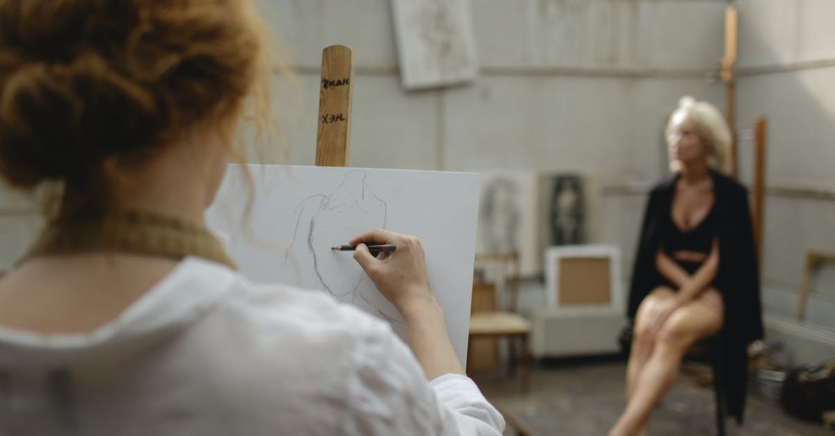 Can I take a tripod on board in my hand luggage? [closed] - Woman Sketching on White Cardboard