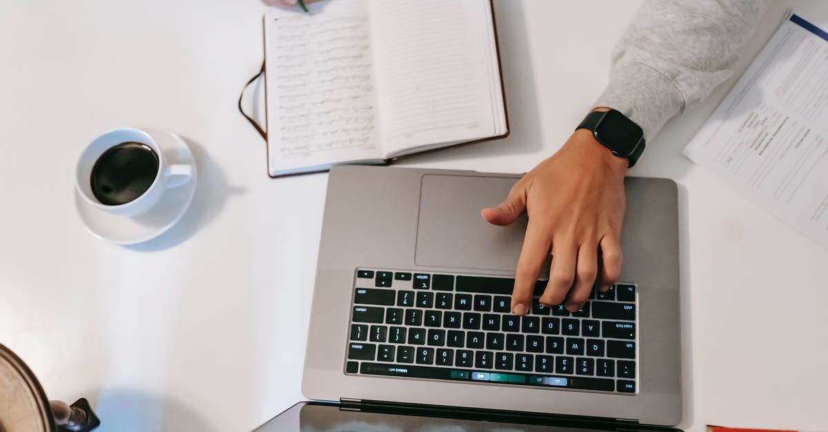 Can I take sealed PC parts in the plane from UK to Morocco? - Faceless freelancer typing on laptop and writing in journal indoors Can I take sealed PC parts in the plane from UK to Morocco? - Faceless freelancer typing on laptop and writing in journal indoors