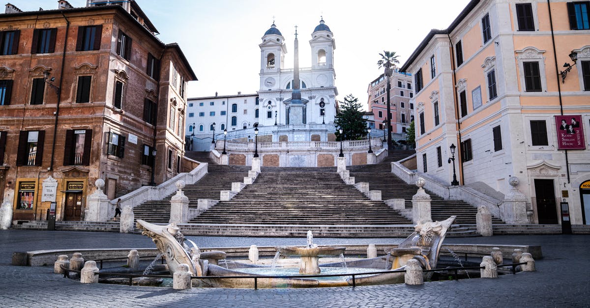 Can I travel to Rome, Italy with only Permesso di Soggiorno and Carta D’identità? [duplicate] - Piazza di Spagna 