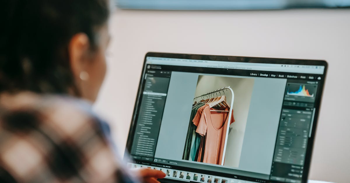 Can I use a permanent disability certificate as photo ID for a domestic flight in India? [duplicate] - Back view of crop anonymous ethnic female freelancer retouching photo with outfit on netbook while working in house