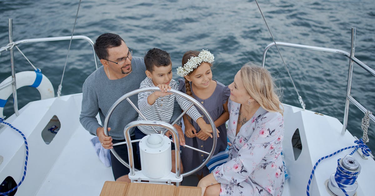 Can my son travel to Denmark while banned from entering Sweden? - Happy family on yacht sailing on sea during trip Can my son travel to Denmark while banned from entering Sweden? - Happy family on yacht sailing on sea during trip