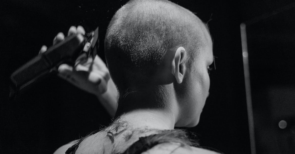 Can shaving my head cause problems entering the US? - A Woman Shaving Her Head Can shaving my head cause problems entering the US? - A Woman Shaving Her Head