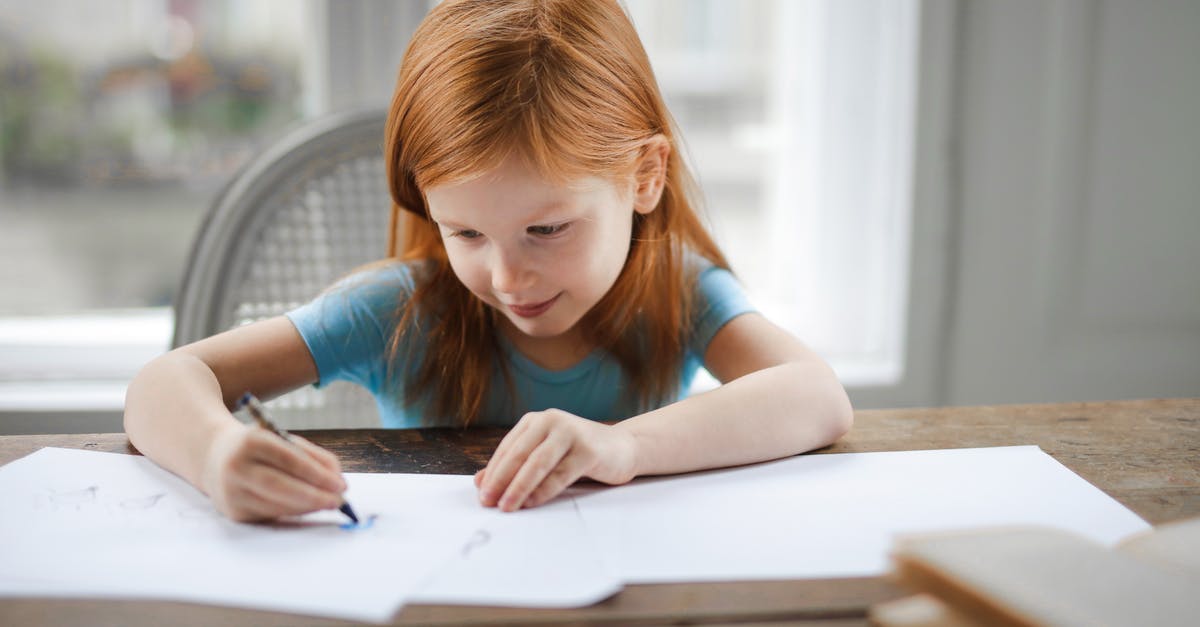Can travellers write childhood vaccinations into the WHO yellow book, and if so, where? - Diligent small girl drawing on paper in light living room at home Can travellers write childhood vaccinations into the WHO yellow book, and if so, where? - Diligent small girl drawing on paper in light living room at home