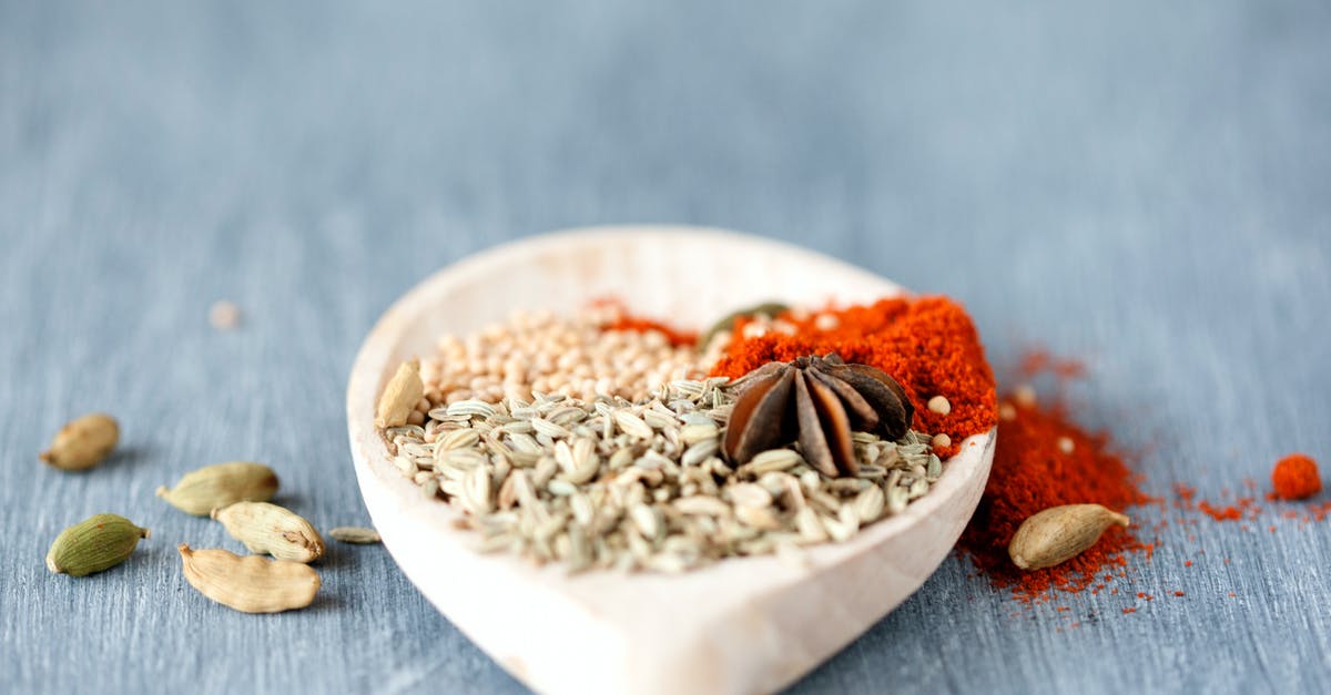 Can we carry coriander seeds powder and Dried Ginger Powder to Australia? - Assorted Seasoning in White Ceramic Spoon Can we carry coriander seeds powder and Dried Ginger Powder to Australia? - Assorted Seasoning in White Ceramic Spoon
