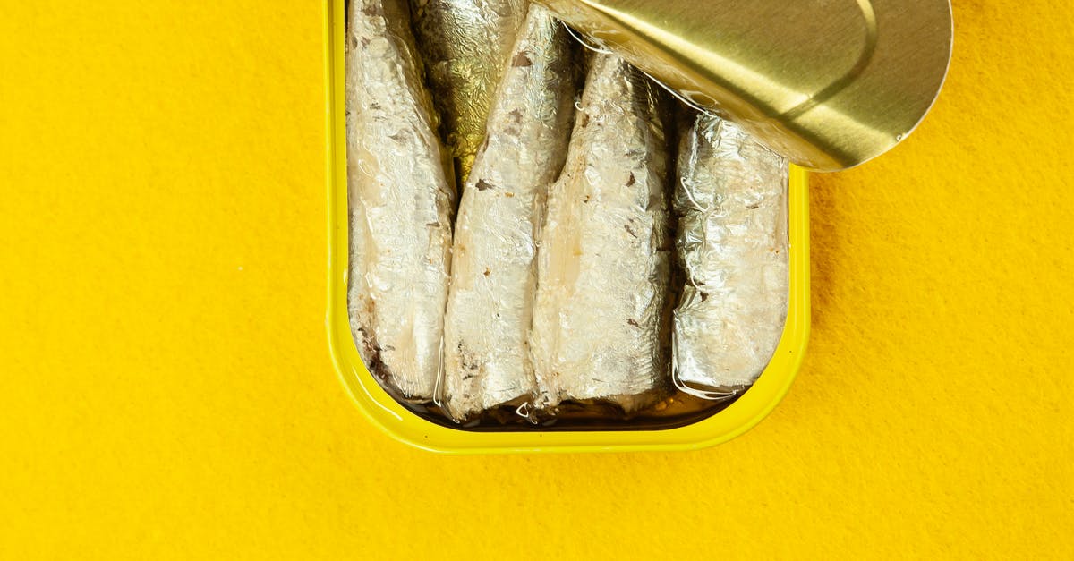 Can you put canned food in checked-in bags on flights to Iceland from the US? - Canned fish in yellow container Can you put canned food in checked-in bags on flights to Iceland from the US? - Canned fish in yellow container