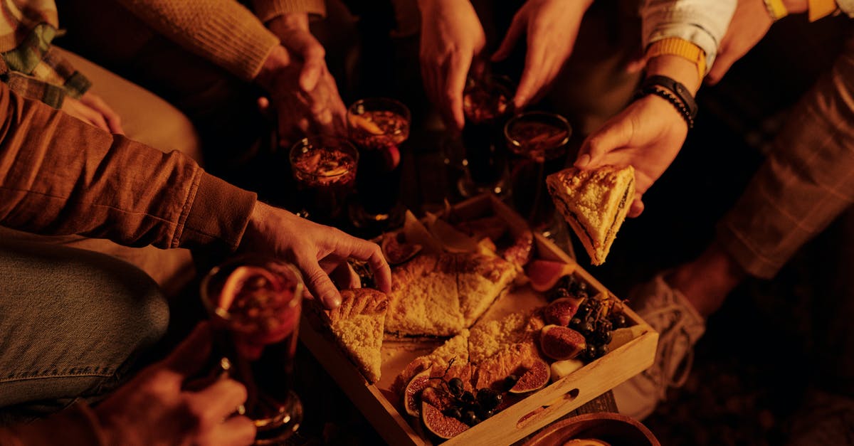 Can you take alcohol to Sri Lanka from Australia? - From above faceless people sharing delicious pie with sweet snacks and mulled wine enjoying night in garden Can you take alcohol to Sri Lanka from Australia? - From above faceless people sharing delicious pie with sweet snacks and mulled wine enjoying night in garden