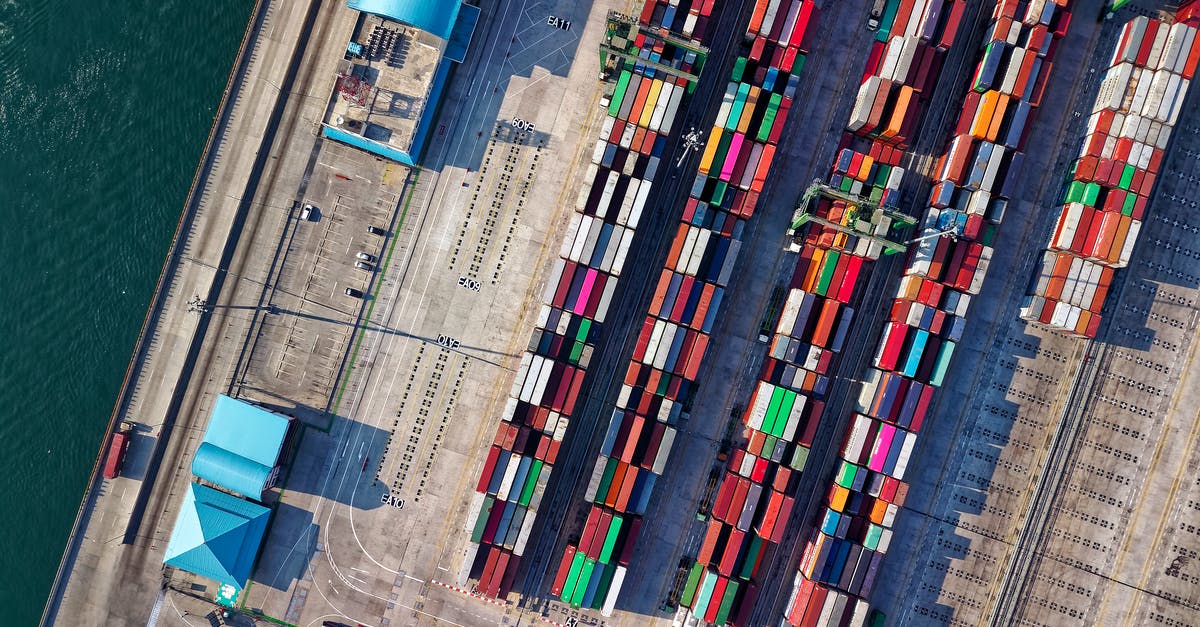 Cargo pants with military colors - Aerial View Photography of Container Van Lot Cargo pants with military colors - Aerial View Photography of Container Van Lot