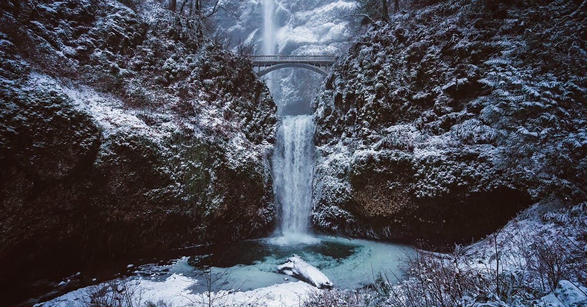 Carless in Portland Maine? - Scenic View of Waterfall