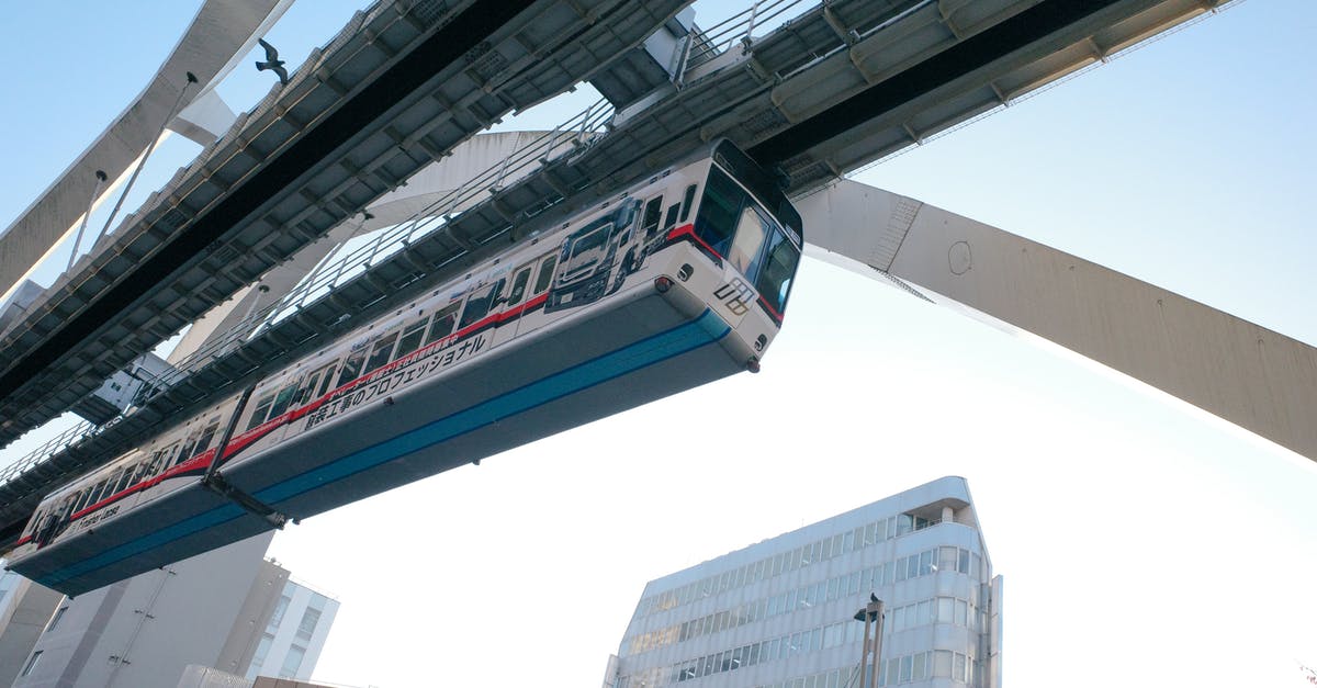 Cassiopeia Sleeper Train Japan - Tours? - Low Angle Shot of Monorail During Daytime Cassiopeia Sleeper Train Japan - Tours? - Low Angle Shot of Monorail During Daytime