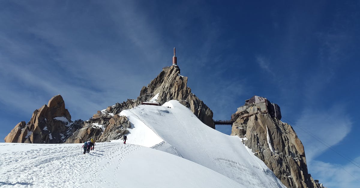 Chamonix - Mont Blanc - People Walking Toward Top of Mountain on Snow Covered Ground during Daytime Chamonix - Mont Blanc - People Walking Toward Top of Mountain on Snow Covered Ground during Daytime
