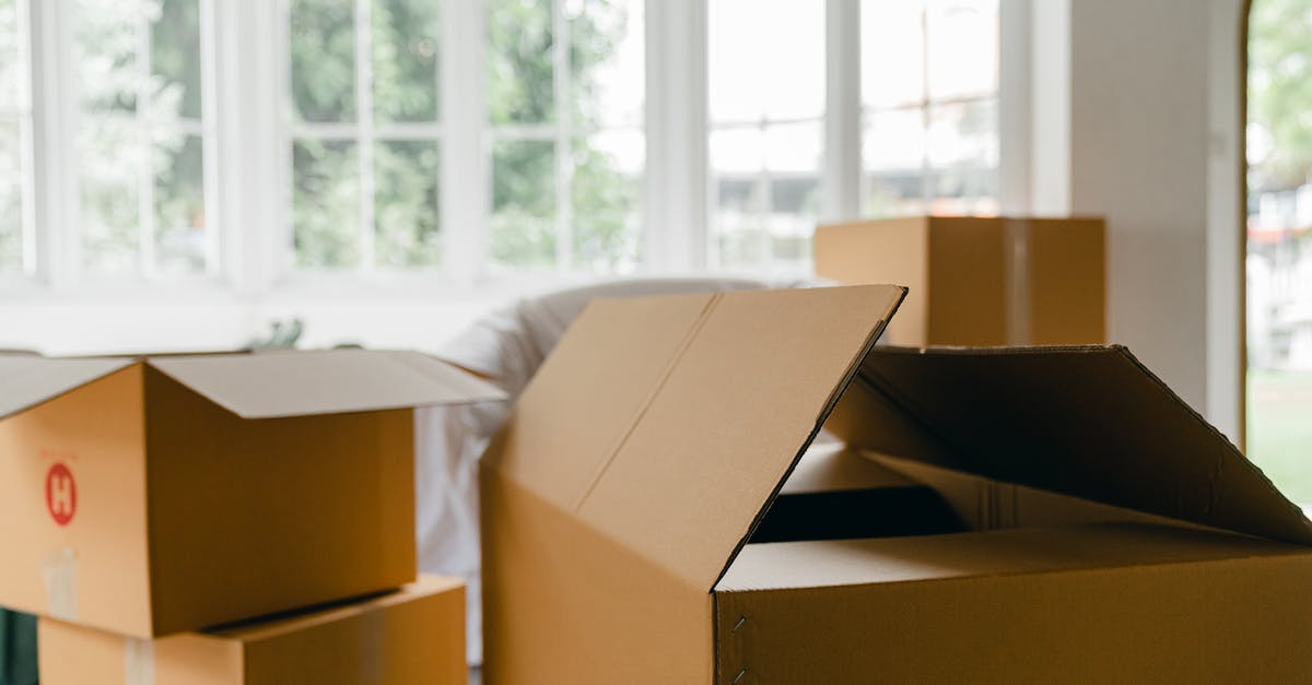 Changing accommodation after interview for a Schengen visa - Unpacked boxes in middle of room Changing accommodation after interview for a Schengen visa - Unpacked boxes in middle of room