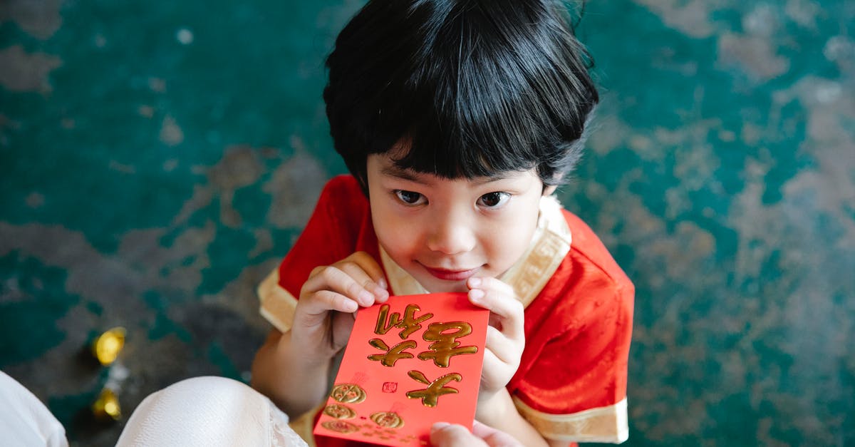 Changing flights after receiving Chinese visa (and some other questions) - An Adult Giving a Red Envelope to a Young Boy Changing flights after receiving Chinese visa (and some other questions) - An Adult Giving a Red Envelope to a Young Boy