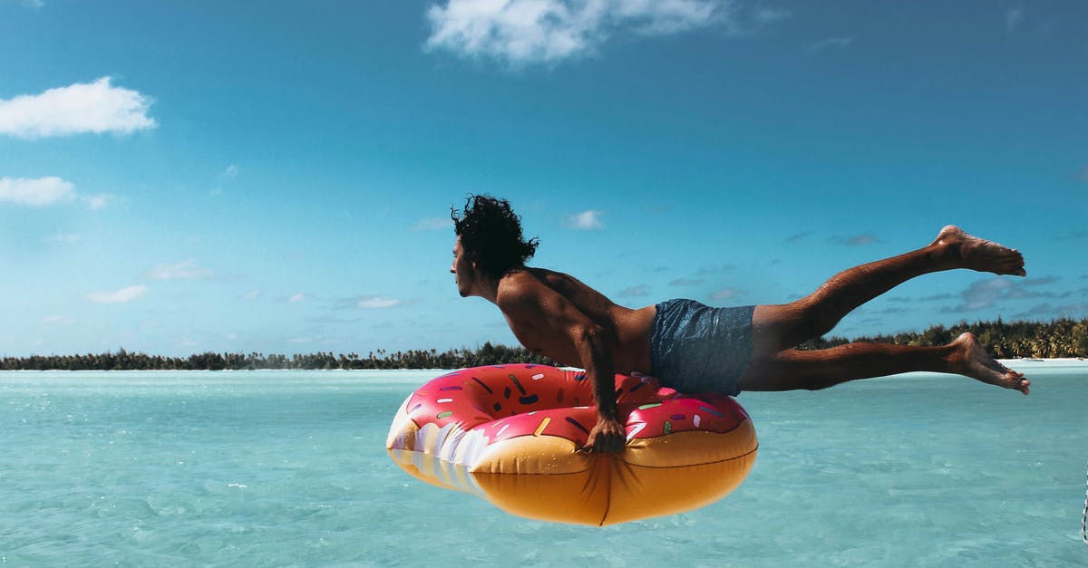 Cheap times for tickets to Bora Bora - Man With Floater Cheap times for tickets to Bora Bora - Man With Floater