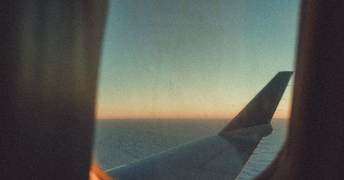 Checking-in bags to different destinations when flying with a layover - White Plane Wing during Golden Hour Checking-in bags to different destinations when flying with a layover - White Plane Wing during Golden Hour