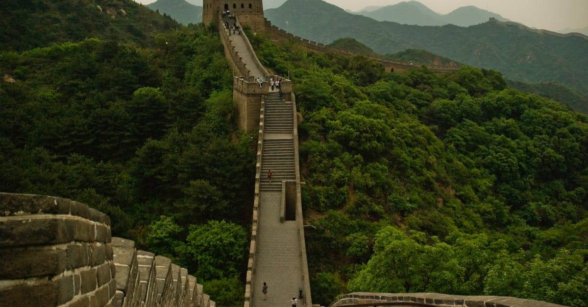 China 72 hour stop overs- how long between trips and multiple airlines - Long Concrete Stairs Surrounded by Green Trees