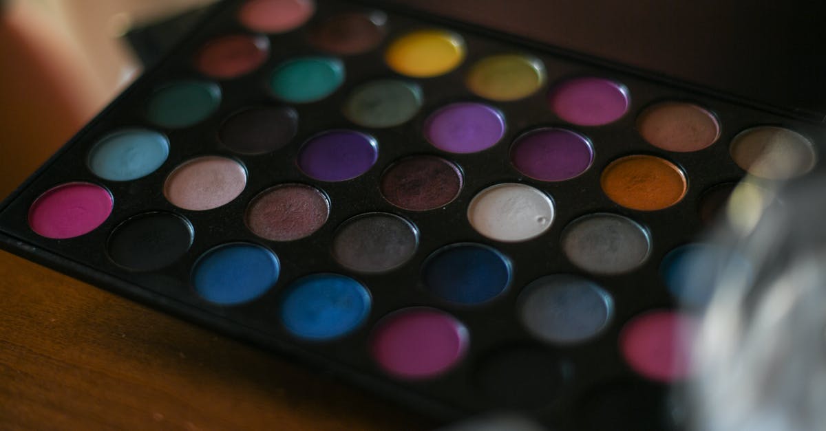 Clerical Error (or rounding differences) In a UK Visa Application - Colorful Make Up Palette Clerical Error (or rounding differences) In a UK Visa Application - Colorful Make Up Palette