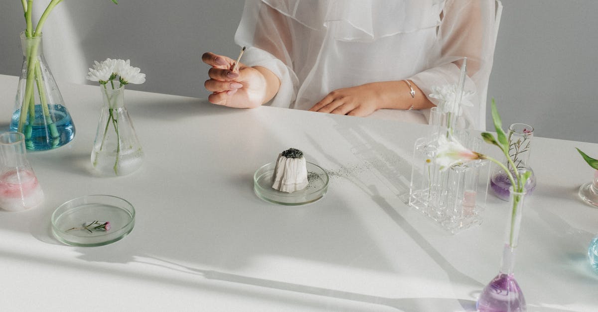 Compensation in the EU after technical problem after take off - Unrecognizable Woman Sitting at Table after Chemical Experiment Compensation in the EU after technical problem after take off - Unrecognizable Woman Sitting at Table after Chemical Experiment