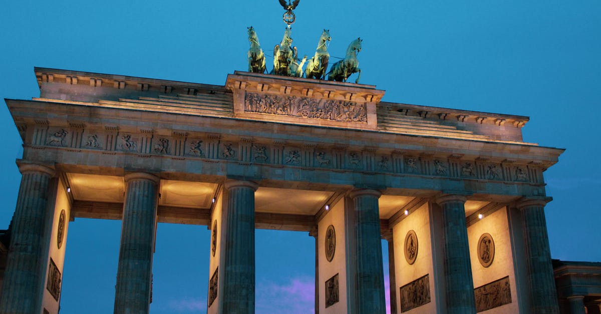 Connect flight from Berlin (Germany) to Palma (Spain) refusing us - Horse statues on old ornamental gate Connect flight from Berlin (Germany) to Palma (Spain) refusing us - Horse statues on old ornamental gate