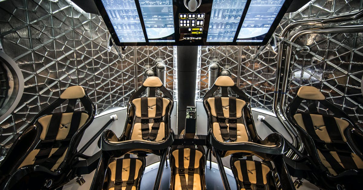 Connecting flight inside the U.S then Canada - Futuristic interior of spaceship simulator for test flight mission Connecting flight inside the U.S then Canada - Futuristic interior of spaceship simulator for test flight mission