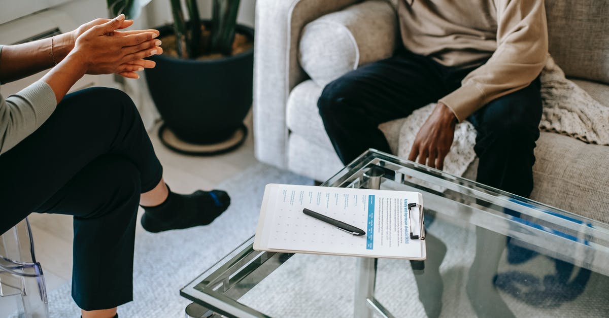 Could someone please share a link to book appointment for Spain visa in San Francisco - Crop anonymous African American man in casual clothes sitting on sofa and talking to female psychologist during psychotherapy session in modern studio Could someone please share a link to book appointment for Spain visa in San Francisco - Crop anonymous African American man in casual clothes sitting on sofa and talking to female psychologist during psychotherapy session in modern studio