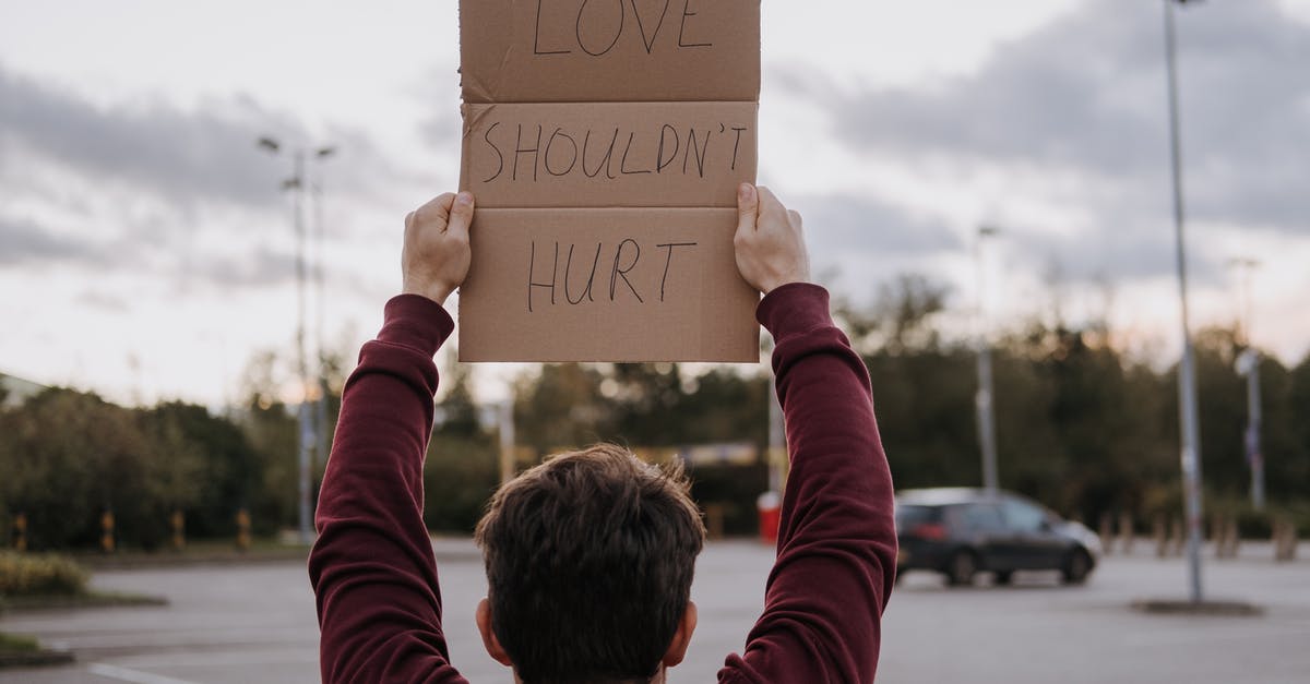 Could this change in Itinerary for Schengen Visa cause problems? - Man with slogan love should not hurt Could this change in Itinerary for Schengen Visa cause problems? - Man with slogan love should not hurt
