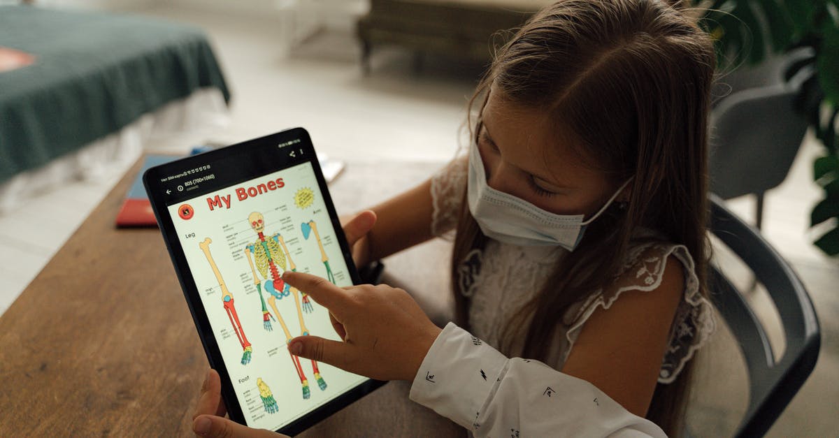 Covid refund enquiry - A Girl Wearing Face Mask Looking at the Screen of the Tablet Covid refund enquiry - A Girl Wearing Face Mask Looking at the Screen of the Tablet