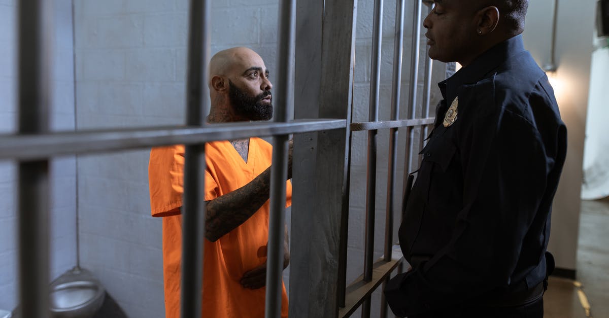 Criminal conviction after B1/B2 visa - A Prisoner Talking to A Police Criminal conviction after B1/B2 visa - A Prisoner Talking to A Police